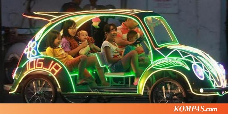 Mirip VW Kodok Padahal Ini Becak Hias Kompas com