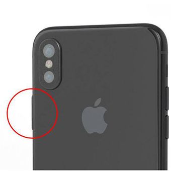 Bocoran gambar render komputer dari iPhone 8 yang memperlihatkan ukuran tombol power lebih besar dari biasanya.