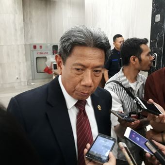 Ketua Muda Pidana Suhadi di Gedung Mahkamah Agung, Jakarta Pusat, Selasa (9/10/2018).