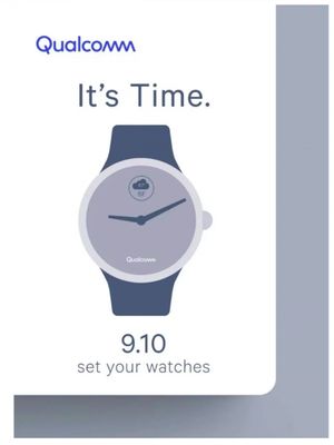 Undangan Qualcomm untuk acara yang disinyalir bertanggal 10 September 2018, untuk perkenalan SoC Snapdragon 3100.