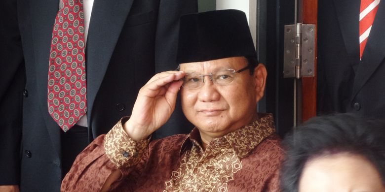 Ketua Umum Partai Gerindra Prabowo Subianto