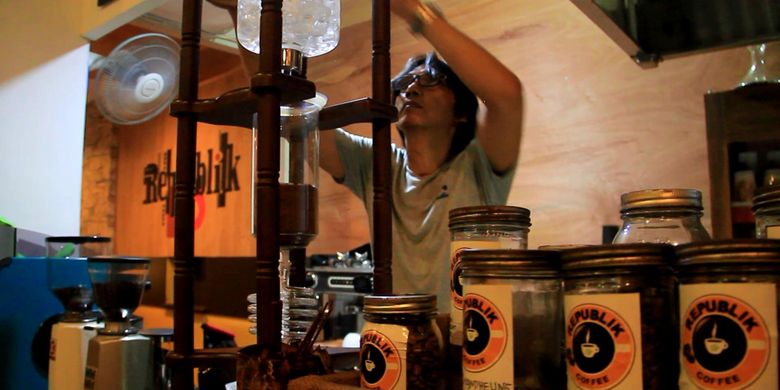 Cold drip menjadi sajian kopi yang paling diminati di Samarinda