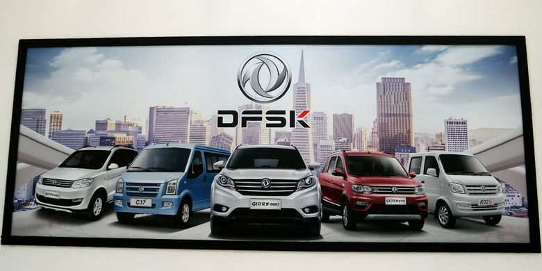 Deretan model DFSK, Glory 330, Glory 580, Glory 370, K20S, dan C37.