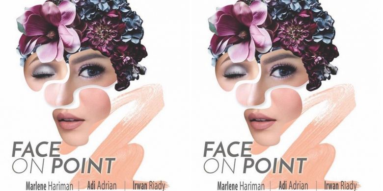 Buku Face of Point kolaborasi tiga make up artist senior Indonesia.