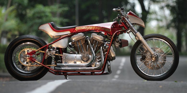Harley Davidson Sportster W Engine Pertama