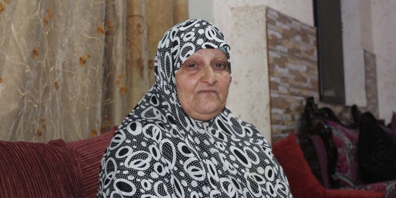 Khadija Abu Shreifa, warga Palestina yang hidup pada masa Intifada Pertama