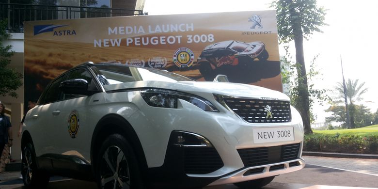 New Peugeot 3008 yang diluncurkan di Jakarta, Rabu (28/3/2018).