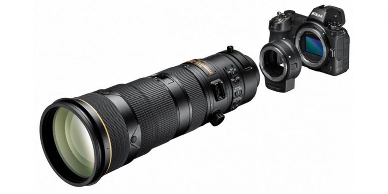 Adapter Nikon FTZ memungkinkan pemilik lensa DSLR F Mount memasangkan lensanya ke kamera mirrorless full frame Nikon Z Series. 