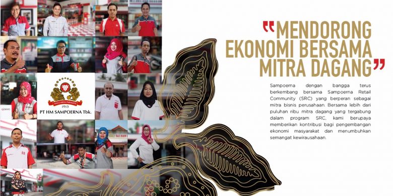 Program Sampoerna Retail Community (SRC) mendukung pemberdayaan UKM, khususnya peritel tradisional, untuk pengembangan ekonomi masyarakat dan menumbuhkan semangat kewirausahaan