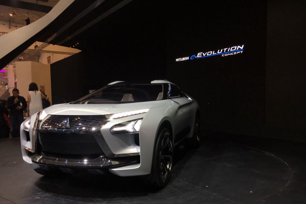 Mitsubishi e-Evolution Concept di Gaikindo Indonesia International Auto Show ( GIIAS) 2018