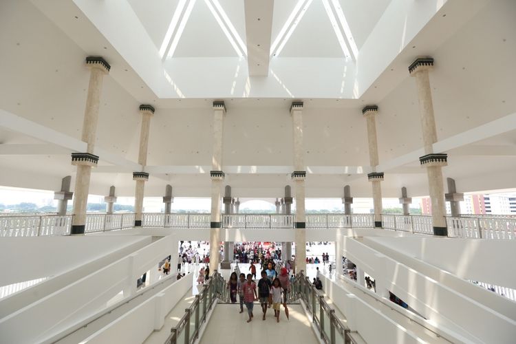 Mengintip Masjid Raya KH Hasyim Asyari - Kompas.com