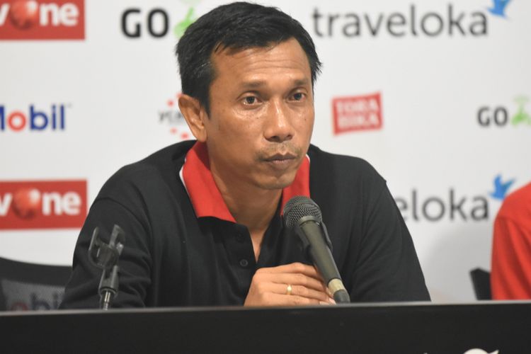 Pelatih Bali United, Widodo Cahyono Putro.