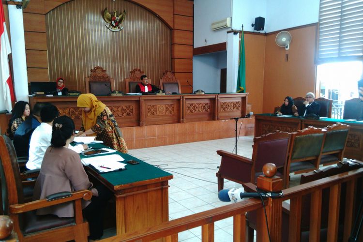 Sidang praperadilan Miryam terhadap KPK di Pengadilan Negeri Jakarta Selatan. Selasa (16/5/2017)