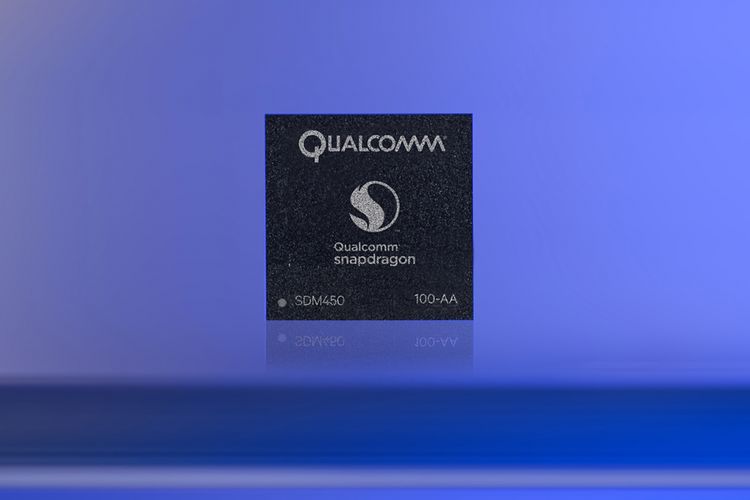 Chipset Qualcomm Snapdragon 450.