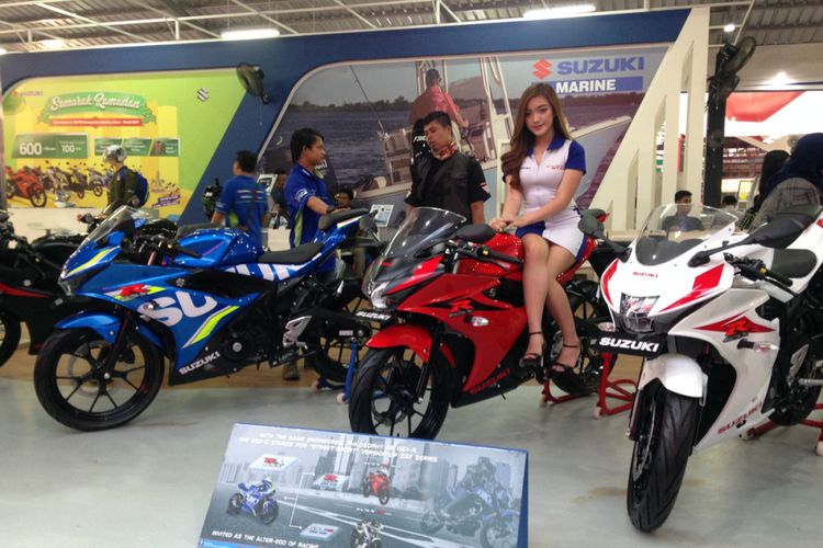 Suzuki di Jakarta Fair Kemayoran 2017.