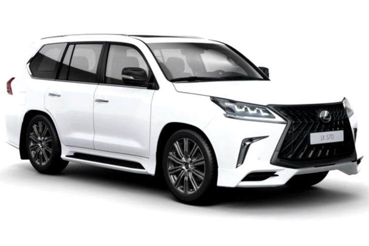 Lexus LX 570 model year 2018.