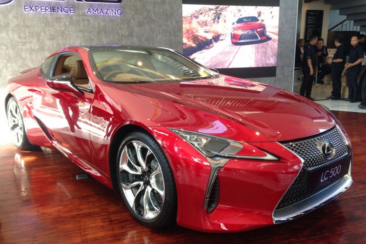 Lexus LC500 terbaru.