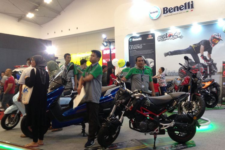 Booth Benelli di GIIAS 2017.