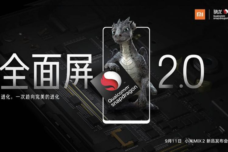 Mi Mix 2 dibocorkan akan memakai Qualcomm Snapdragon 835