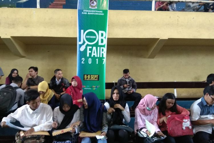 Kabupaten Banyuwangi menggelar Job Marketing Fair yang menerima sekitar 2.000 pelamar pekerjaan