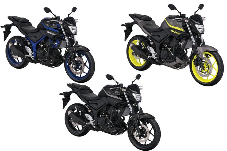 Yamaha MT-25 dengan pilihan warna baru