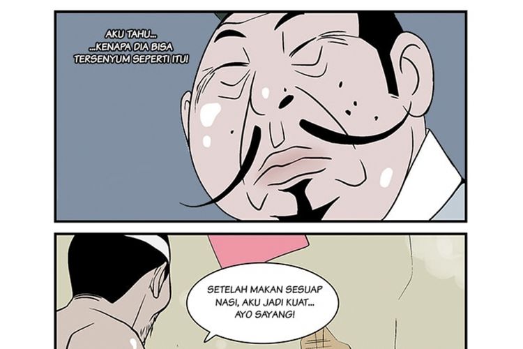 Salah satu konten bermuatan pornografi yang terpantau ada di BBM WebComics