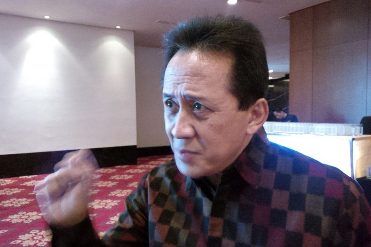 Kepala Badan Ekonomi Kreatif (Bekraf) Indonesia Triawan Munaf saat ditemui di Hotel Ritz Carlton, Jakarta, Kamis (28/9/2017). 