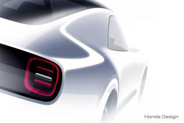 Mobil sport listrik Honda untuk Tokyo Motor Show 2017.