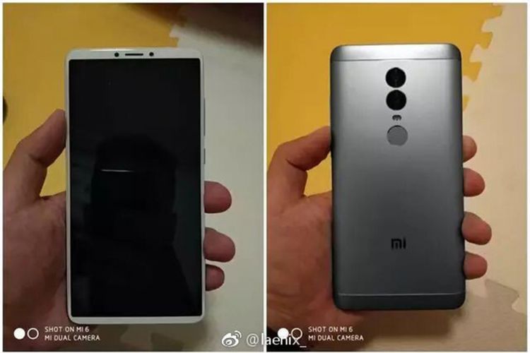 Bocoran foto Xiaomi Redmi Note 5