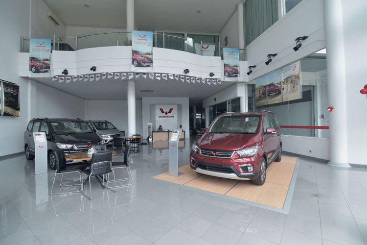 Ilustrasi dealer Wuling.