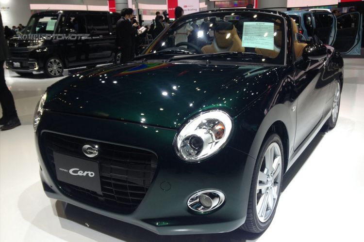 Daihatsu Copen yang tampil di Tokyo Motor (TMS) 2017.