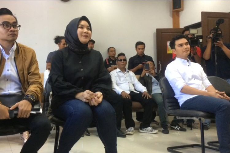 Aldi Taher dan Georgia Aisyah jalani sidang cerai perdana di Pengadilan Agama Jakarta Pusat, Senin (20/11/2017).
