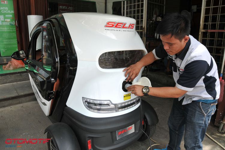 Bagaimana Servis Motor  Listrik  Roda Tiga Selis Kompas com