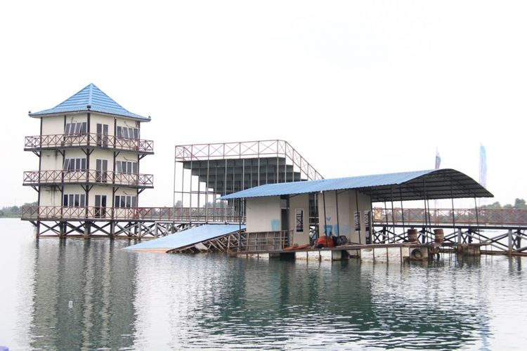 Salah satu venue olahraga di Jakabaring Sport City.