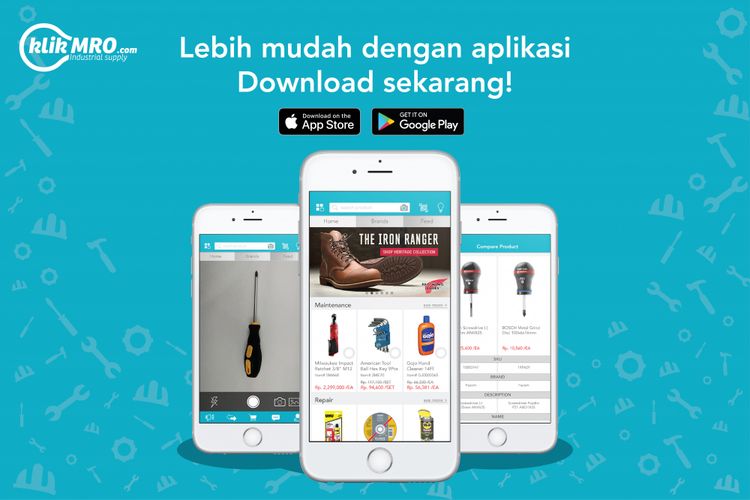 Mobile App KlikMRO.com