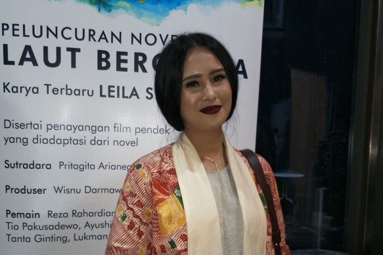 Ayushita Nugraha dalam wawancara di Institut Français dIndonésie (IFI), Jakarta Pusat, Selasa (12/12/2017).