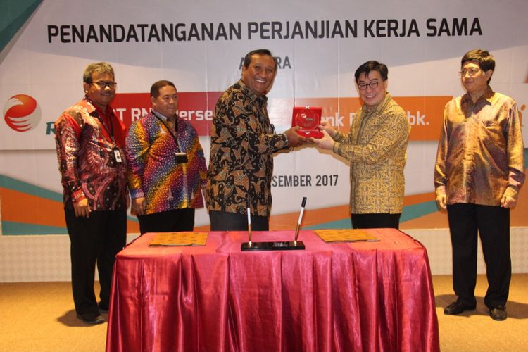 Penandatanganan Perjanjian Kerja Sama antara RNI dan BTPN