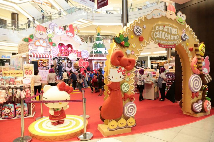 Program Christmast Candyland di AEON Mal BSD City berlangsung mulai dari tanggal 15 Desember 2017 - 7 Januari 2018.