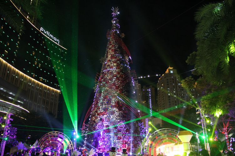 Pohon natal di Central Park