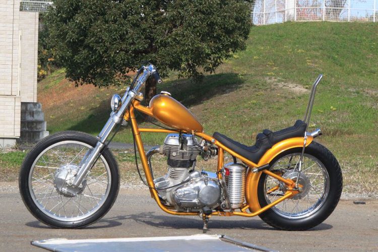 Cerita Pemilik  Chopper   yang Motornya Dibeli Presiden 