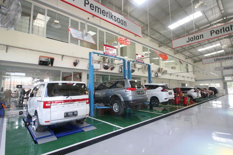 Bengkel di Diler Khusus Kendaraan Penumpang Mitsubishi di Bekasi