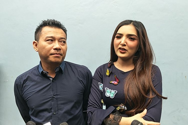 Anang Hermansyah dan Ashanty saat ditemui di Studio TransTV, Mampang, Jakarta Selatan, Kamis (25/1/2018).