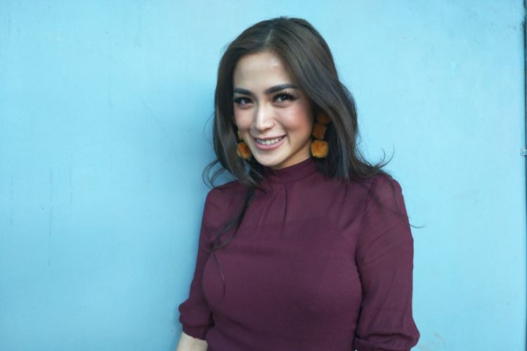 Jessica Iskandar diwawancara di Studio TransTV, Mampang, Jakarta Selatan, Rabu (31/1/2018).