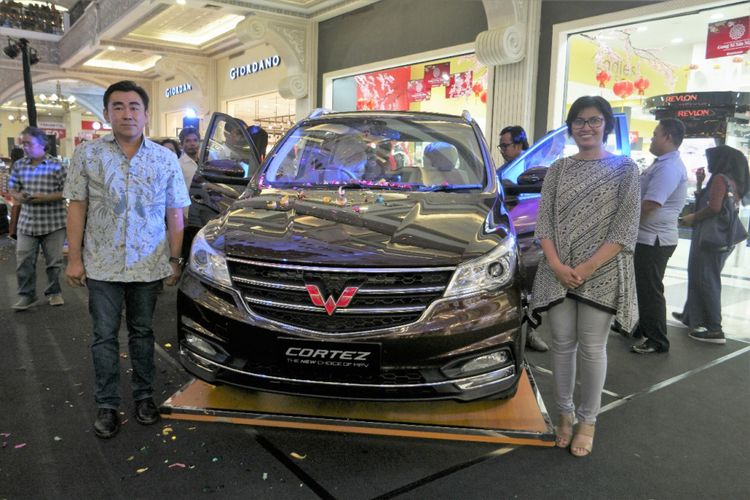 Wuling Cortez resmi mengaspal di Yogyakarta, Rabu (14/2/2018).