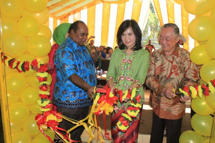 Peresmian cabang Prodia di SOrong Papua Barat, Senin (26/2/2018).