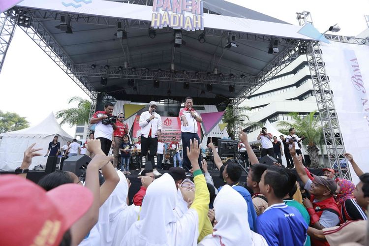 Wali Kota Semarang, Hendrar Prihadi, membuka rangkaian acara HUT ke-471 Kota Semarang, Sabtu (24/3/2018)