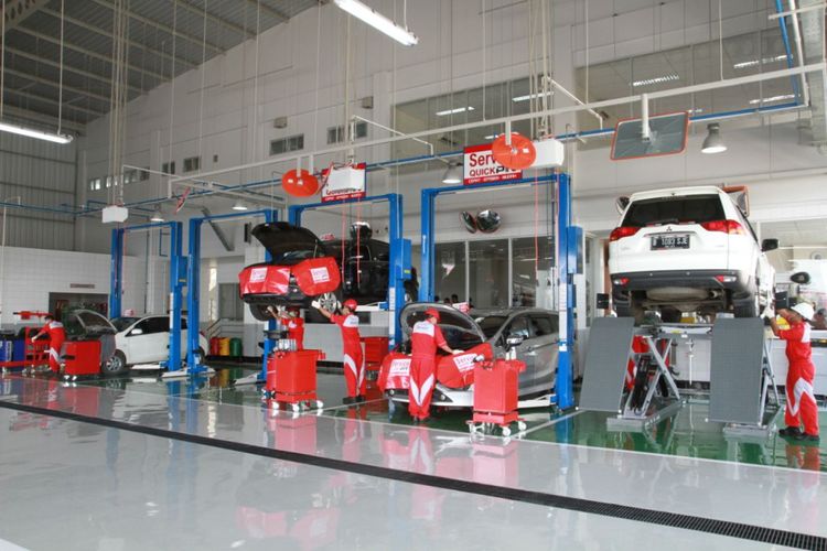 Fasilitas Servis Diler Mitsubishi Cikupa