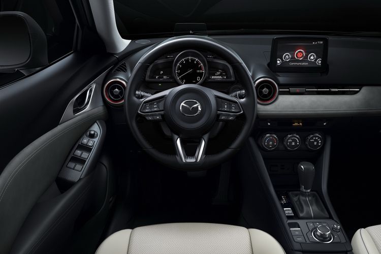 Mazda CX-3 facelift diperkenalkan di New York Auto Show 2018.