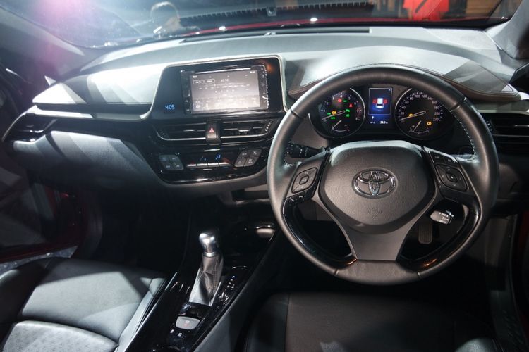 Interior Toyota C-HR.