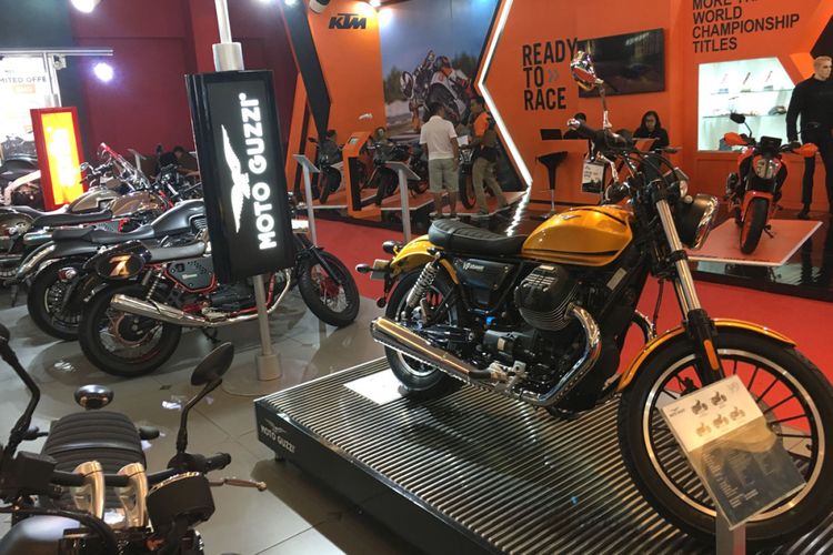 Moto Guzzi di IIMS 2018.